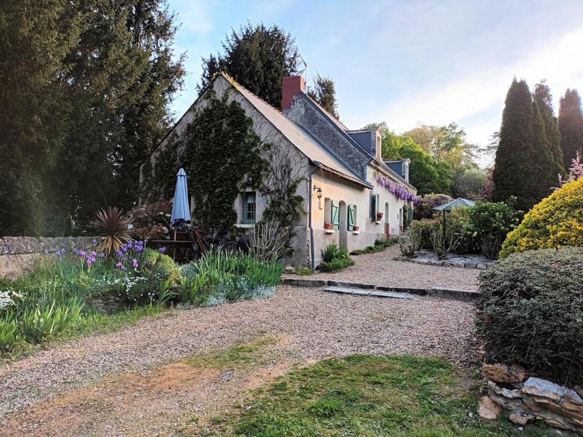 Le Logis Du Pressoir Self Catering Gites In Beautiful 18Th Century Estate In The Heart Of The Loire Valley With Heated Pool And Extensive Grounds. Les Bois-d'Anjou 外观 照片